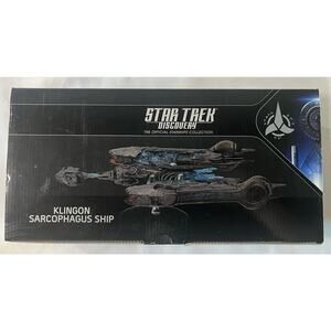 Eaglemoss Star Trek Discovery Klingon Sarcophagus Ship 12 Special Edition READ